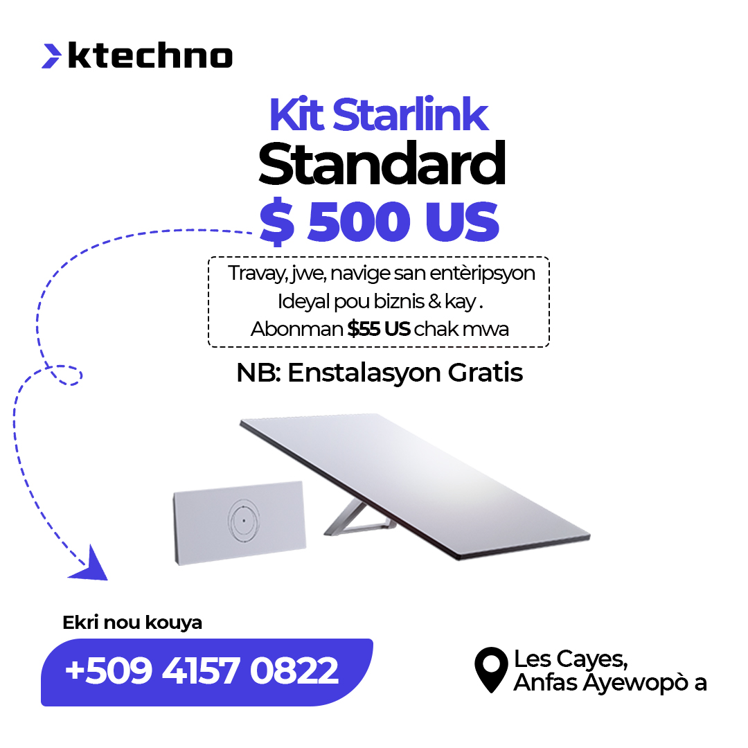 K-Techno Starlink Banner